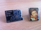 PIN´S LOT DE  2 - SERGE GAINSBOURG - "JE SUIS VENU TE DIRE QUE JE M'EN VAIS" - Musik