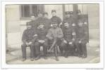 CARTE-PHOTO  MILITAIRE  /  AMBULANCIER  ET  CROIX-ROUGE  (  59 ème  Régiment  D´ Infanterie  Coloniale  ? ) - Croix-Rouge