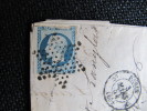 R18/ 1854 Utilisation Tardive 25c  Napoleon III  1er Président République Mine Fonderie Zinc  Etoile Granvillers Oise - 1851 – Londen (Groot-Brittannië)