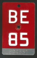 Velonummer Bern BE 85 - Number Plates