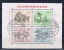 D Berlin 1969 Mi Bl. 2 338-41 Tiere - Bloques