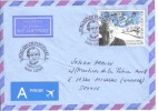 BÉLGICA CC CON SELLO Y MAT DE OSCAR BONNEVALLE - Souvenir Cards - Joint Issues [HK]