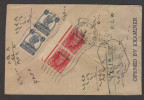 Bahrain  1943   2A6P  Rate Air Mail Cover To India Arrival Censor # 25226 - Bahrain (1965-...)