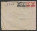 Bahrain  1946   2A6P  Rate  AIR MAIL  Cover To India  # 25222 - Bahreïn (1965-...)