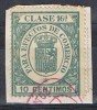 Fiscal Efectos Comecio Clase 16. 10 Cts VARIEDAD Impresion - Revenue Stamps