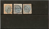 DANEMARK 1870 N*18/23/23a - Gebruikt