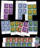 10 X Juventute 1961 Fleurs Flowers Fiori  684/688**    Cote 45 E - Unused Stamps