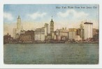 New York Water Front From Jersey City. A Most Impressive View Of The High Buildings Of Manhatt - Autres & Non Classés