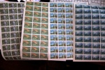 1990/10  TOURISME ET VOLCANS  Série  4 Val NON DENTELEES En Feuilles Complètes - Unused Stamps