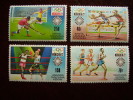 KUT 1972 MUNICH OLYMPICS Issue FULL SET FOUR STAMPS To 2/50 MNH - Kenya, Uganda & Tanzania