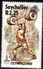 SEYCHELLES   N° 447 * *  JO 1980   Halterophilie - Weightlifting