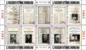 CITTA' DEL VATICANO - VATIKAN STATE - ANNO 2011 - BF OSSERVATORE ROMANO - NUOVI MNH ** - Unused Stamps