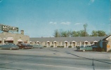 LP91  Richmond, Virginia, VA, Postcard, City Motel, Old Cars. - Richmond