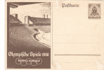 Germany 1936 Stationery Postcard Olympic Games Berlin. - Estate 1936: Berlino