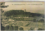 MONTBARD (Côte D'Or) - Le Parc Vu Du Nord-est Et La Tour - Montbard