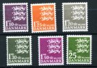 1962/1965 DK  Usages Courant  Yv. 406A/410  **    Cote 70 E  Michel 399 400/402 433/434 - Ungebraucht