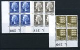 1975  Usages Courant  4 X  Yv. 592/594  **    Cote 18 E - Unused Stamps