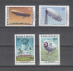 Maldive   -   1977.  75 ^ Anniversary  Of  The Balloon Airship.  Complete Series.  MNH, Fresh - Airships