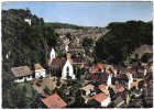 Carte Postale 68. Ferrette Vue D'avion Et Son église  Trés Beau Plan - Ferrette