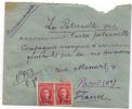 BULGARIE Recommandé 1925 Pour PARIS - Covers & Documents