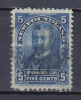 AP420 - TERRANOVA NEWFOUNDLAND : 5 Cent N 70  Used - 1865-1902