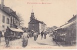 CPA - (88) Provencheres Sur Fave - La Grand´rue Un Jour De Foire - Provencheres Sur Fave