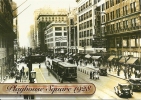 USA OHIO Cleveland / Playhouse Square 1928 / Euclid Avenue / Tramway, Voitures / GSP 609 - Cleveland