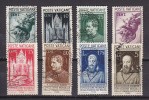 Z1537 - VATICANO SASSONE N°47/54 - VATICAN Yv N°72/79 - Used Stamps