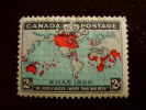 CANADA 1898 IMPERIAL PENNY POSTAGE 2 CENTS BLUE Mint/Hinge. - Ungebraucht