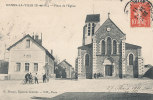 AAS 02/ CPA  - COMBS LA VILLE  (77)PLACE DE L'EGLISE - Combs La Ville