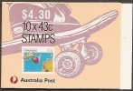AUSTRALIA - 1990  43c Skateboarding Complete $4.30 Booklet. MNH * - Booklets
