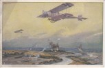 CPA - Aviation - Deutscher Luftflotten Berein - Militardoppelded'er Auf Erfundungsflug An Der Marne - 1914-1918: 1a Guerra