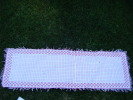 Napperon  35x 96cm Franges Comprises- - Tafelkleden