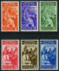 Vatican #41-46 Mint Hinged Juridical Congress Set From 1935 - Ongebruikt