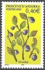 Andorre Français 2002 Michel 591 Neuf ** Cote (2008) 2.00 Euro Myrtille - Unused Stamps