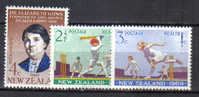 ZEL156 - NUOVA ZELANDA 1969 ,  Yvert Serie 488/490  *** - Unused Stamps