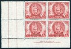 Australia 1946 2.5d Mitchell's Exploration Imprint Block Of 4 MNH  SG 216 - Mint Stamps