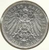 GERMANY BAYERN 3 MARK EAGLE EMBLEM FRONT OTTO  BACK 1912 D  AG SILVER KM996 VF/EF READ DESCRIPTION CAREFULLY !!! - Other & Unclassified
