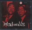 CD JAZZ BIRD AND DIZ CHARLIE PARKER / DIZZY GILLESPIE / THELONIUS MONK / BUDDY RICH - VERVE RECORDS 1950 / POLYGRAM 1986 - Jazz