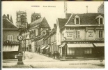 CPA  CORBIE, Rue Hersent, Chausseur  4536 - Corbie