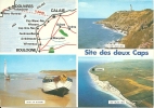 CPM Côte D'opale, Site Des Deux Caps, Gris Nez, Blanc Nez, Baie De Wissant (62) Carte Geographique - Wissant