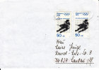 DDR, Nr 683 (2), Op Brief Van Wachenheim Naar Landau (XX08171) - Hiver 1972: Sapporo