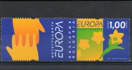 BULGARIE N° 4094/95** - EUROPA   "intégration\" GLOBE TERRESTRE (dentelure Différente) - Cote 4 € - 2006