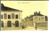 CPA  MER, Place De La Halle, Hôtel Du Commerce  4552 - Mer