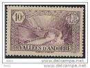 Andorra 1932 Scenery Bridge Von St. Antoni 10 C, Mi 27, MH - Ungebraucht