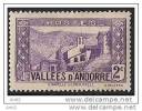 Andorra 1932 Scenery Church In Meritxell 2 C, Mi 25, MH - Unused Stamps