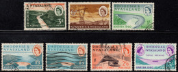 Rhodesia & Nyasaland - 1960 Kariba Hydro-Electric Scheme Set (o) # SG 32-37 & 35a - Rhodesien & Nyasaland (1954-1963)