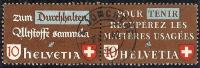 Heimat NE LA JONCHÈRE 1942-05-22 Vollstempel Auf Zu#Z33a - Se-Tenant