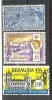 Lot De 3timbres OB - Bermudes - Samoa (Staat)