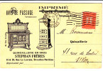 N°08 Méc.Bruxelles 1-2.V.14 S/jolie CP Publiciatire"Stephn Fr.quincallerie"v.Bruxelles.TB - 1912 Pellens
